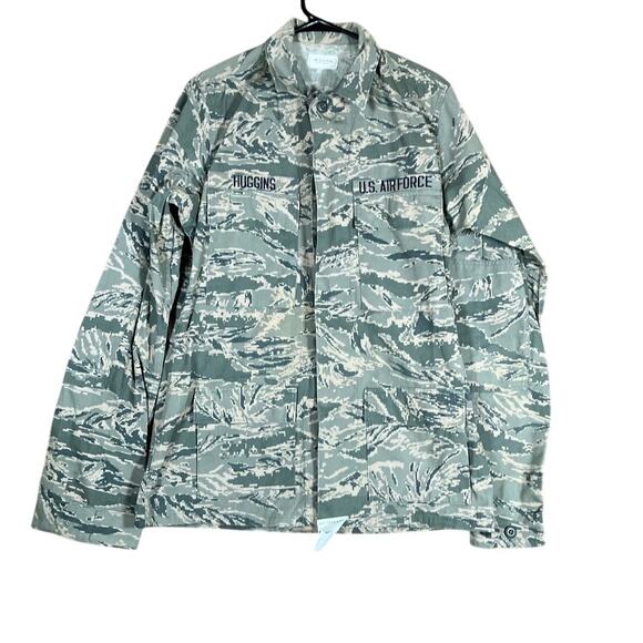 U.S. Air Force Airman Battle Mens Coat Green OCP Camouflage Uniform 38 XLong - Picture 1 of 13